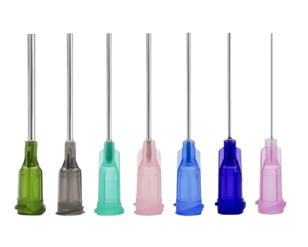 Agulha de aço plástico