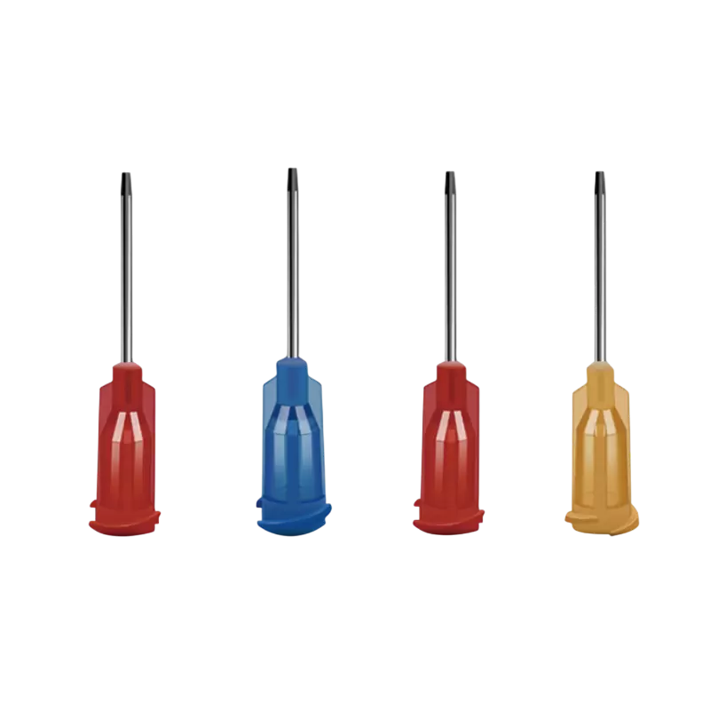 Agulha de plástico para afiar